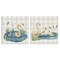 Stupell Industries Swan Family in Pond 2 pc Canvas Wall Art Set Design by Lucille Price